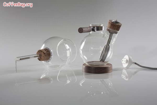 另类设计的虹吸壶 Syphon pot