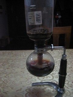 如何使用虹吸式咖啡壶煮咖啡