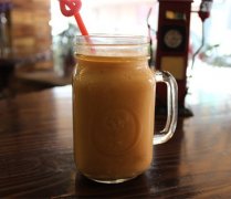 The method of making coffee milk jelly coffee milk