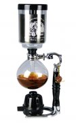 Why can't coffee from siphon pot make cappuccino siphon pot