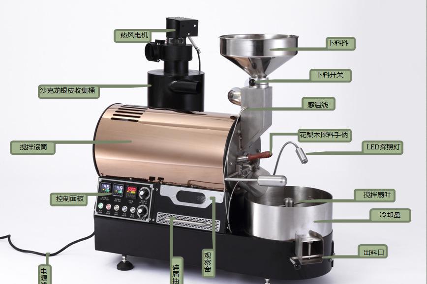 How to clean the coffee roaster? coffee roaster daily cleaning maintenance work coffee machine body clear