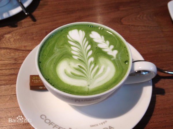 It's very skillful to make a latte. Why is there no coffee in your matcha latte?