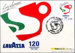 Coffee Stamps issued by Italian Post Office