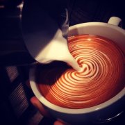 The correct method of filling Italian Coffee