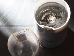 Cleaning of rice for bean grinder