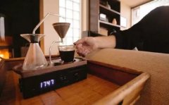 Coffee maker New Technology Coffee alarm clock Coffee creativity of London Product designer
