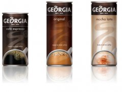 Successful market strategy of bar coffee GEOGIA (Coca Cola) Japanese coffee