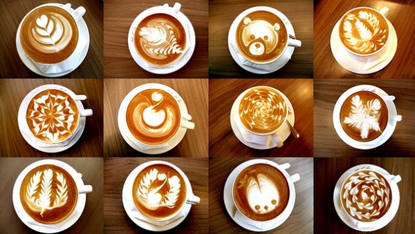 Coffee latte art latte coffee can pull flowers? What coffee beans and milk do you use for pulling flowers?