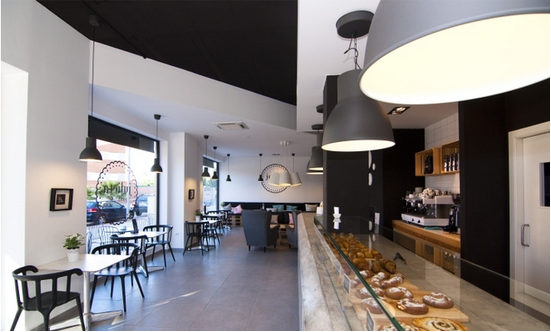 Bread and coffee are the core products of Julieta LOFT style coffee shop in Spain.