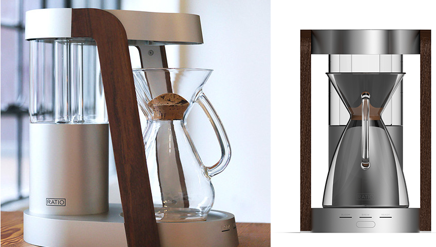 The combination of Ratio Coffee Machine coffee machine technology and retro