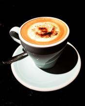 Italian latte cappuccino mocha-the standard espresso cup has a capacity of multiple milliliters