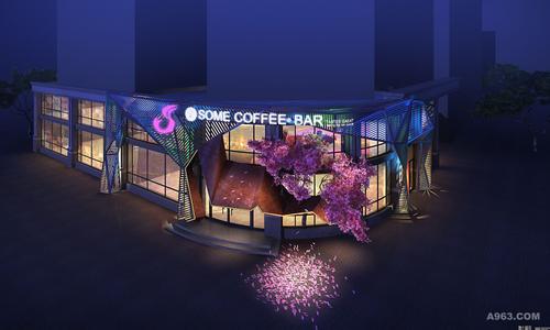 The country's first coffee shop with cross-border culture opened in Dalian