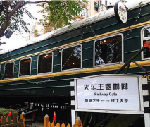 Train themed Cafe: the Life of Journey