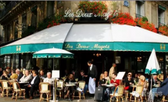 Ten famous cafes in the world: double Old Cafe (Les Deux Magots)