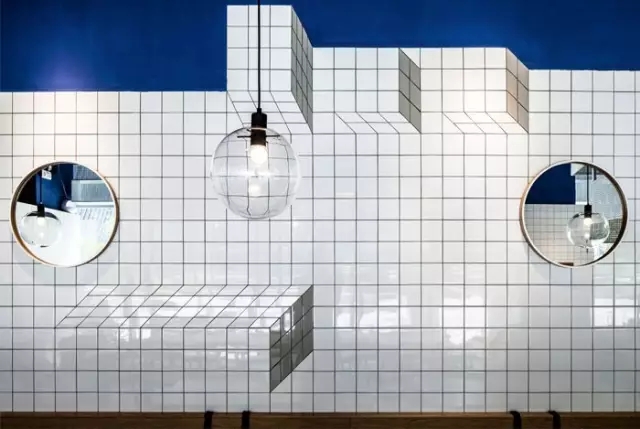 Coffee shop design appreciation: Mediterranean tile style Paras Cafe