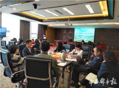 Shuangliu invited enterprises to drink coffee and asked them about the policy needs of the construction of a free trade pilot zone.