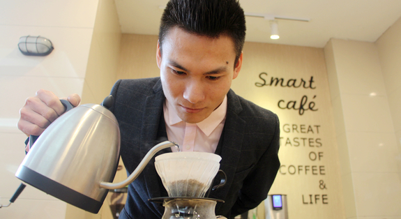 Live recording | A day for baristas in Xiamen office buildings