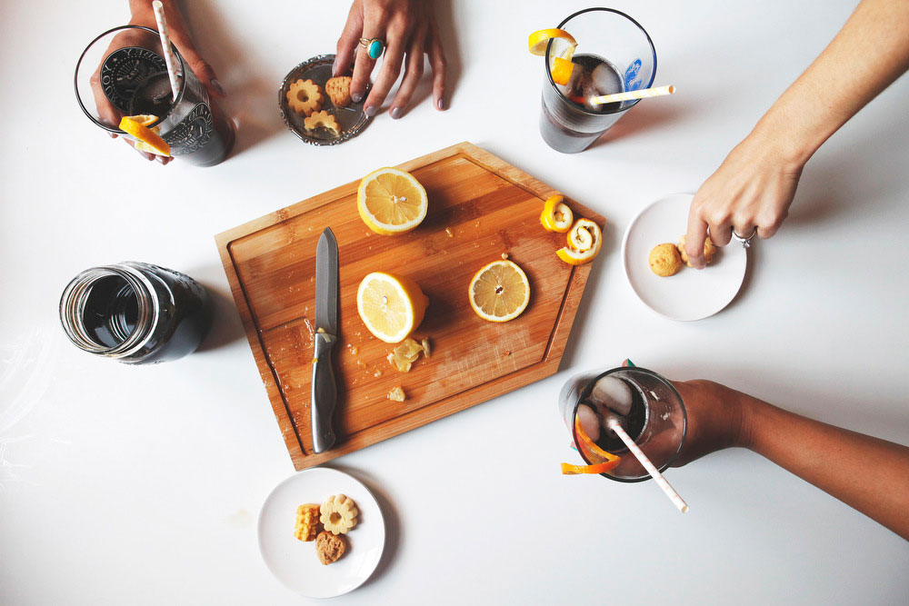 Would you like your coffee with lemon or soda? What is your insistence on coffee?