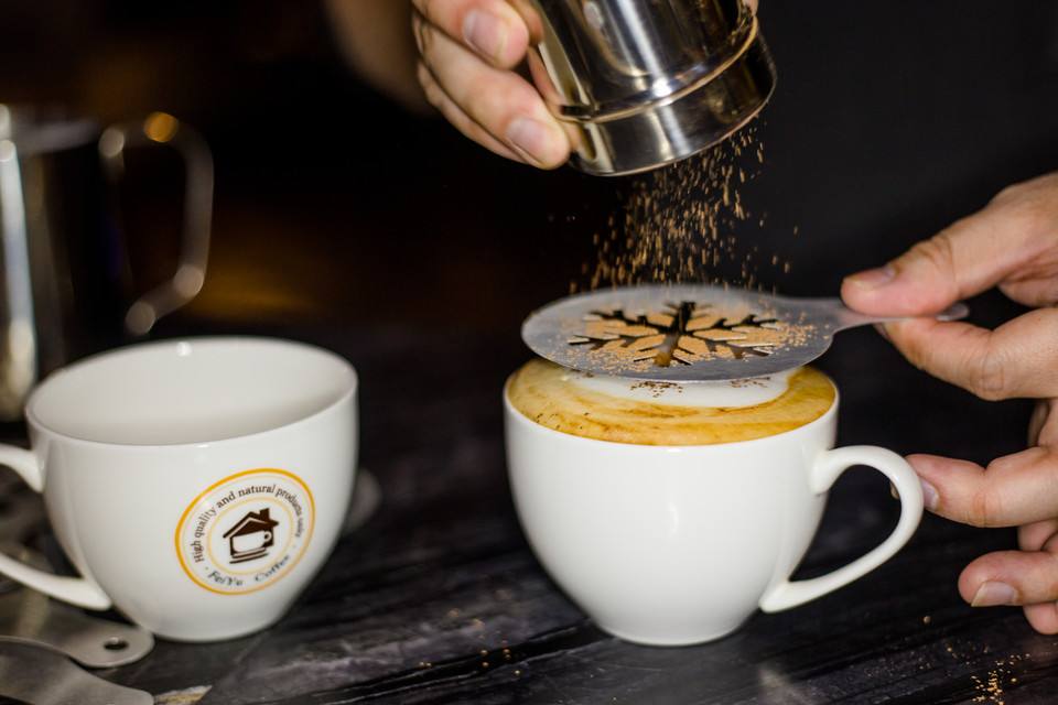 From apprentice to barista, the introduction begins with coffee beans.