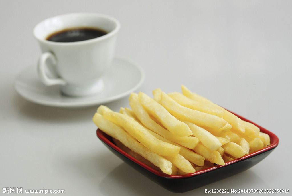 Scientific experiment: coffee and potatoes match each other?