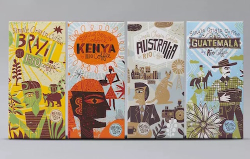 Boutique coffee packaging design | there are so many types of beans, how to tell the story of coffee?