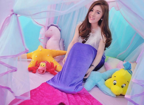 No coffee without a fish tail! Thai Dream Mermaid Cafe makes you become Ariel!