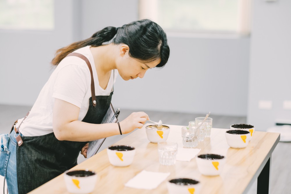 Coffee taster Chee- has more to say about drinking coffee and taste buds