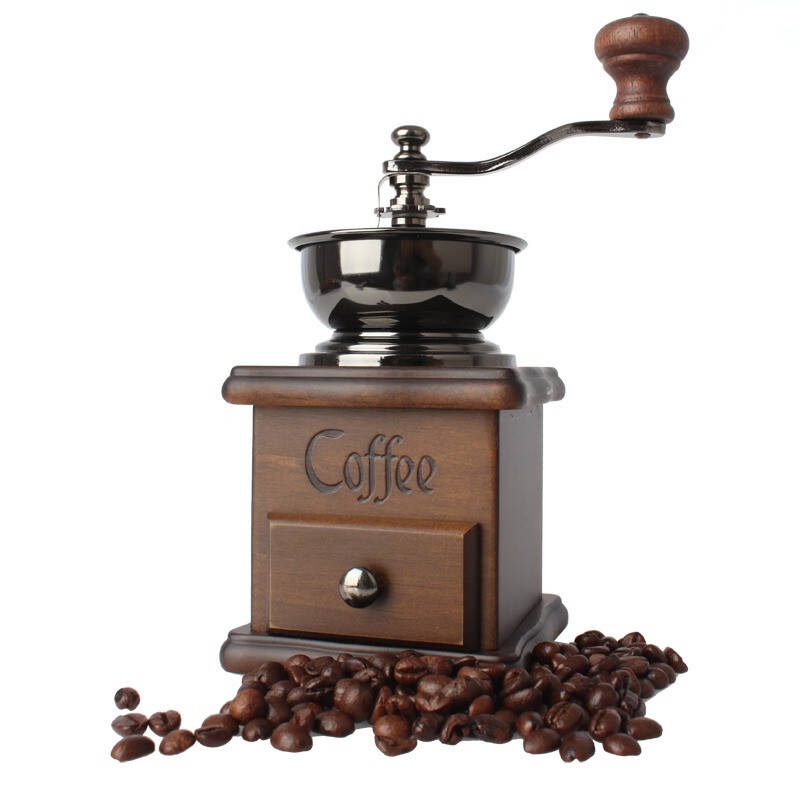 How to use the hand coffee grinder