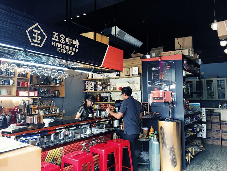 Hardware Coffee| Hong Kong Industrial Wind! Coffee shop in hardware store