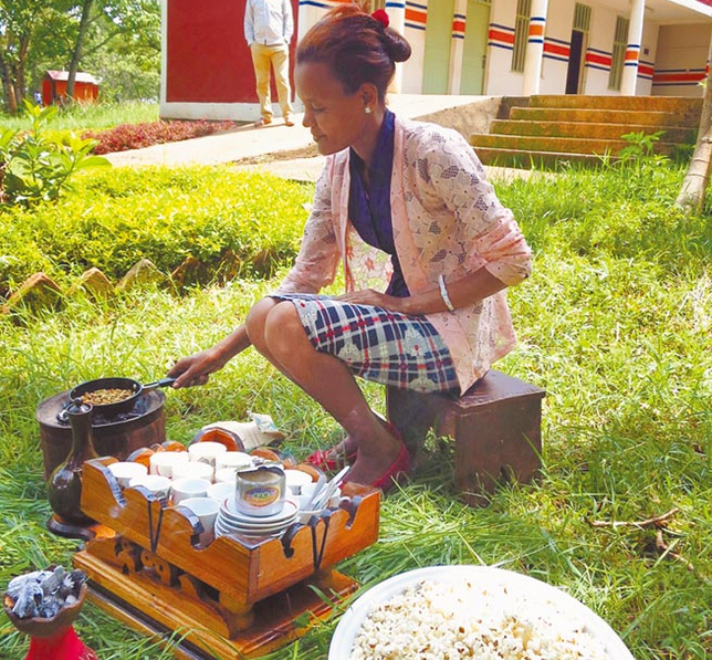 To show you Ethiopia, the birthplace of coffee.