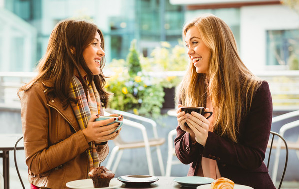 What should we talk about when we are sitting in a cafe?