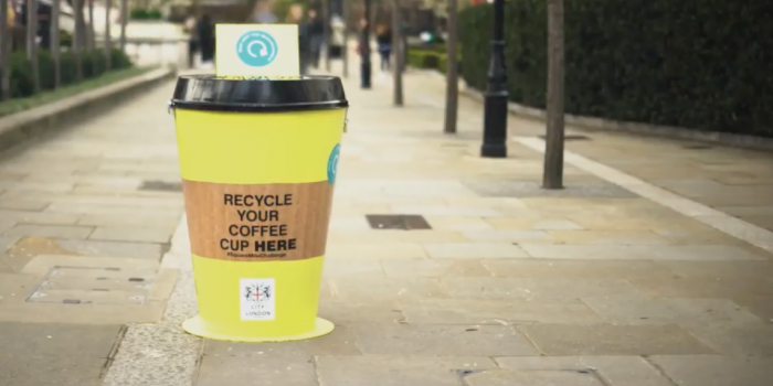 The truth about coffee paper cups: only 1% of paper cups are recycled