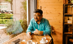 JAMES CHEN, boss of FikaFikaCafe in Taiwan