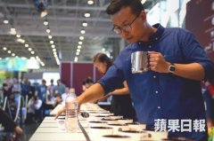 The first coffee cup test world champion won a cup of coffee in 12 seconds.