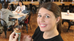 Still drinking coffee in a cup? Coffee in cones is in vogue