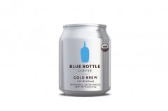 Boutique coffee leader Blue Bottle launched cold-brewed coffee in aluminum cans this month.