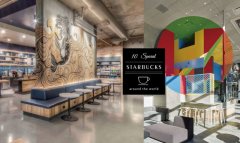 Feel the city atmosphere with a cup of coffee: 10 Starbucks with the most distinctive decoration in the world
