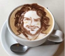What is Pato coffee? Pato posted his portrait coffee on the Internet.