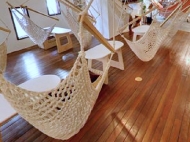 Tokyo Jixiang Temple good hea Coffee Shop hammock