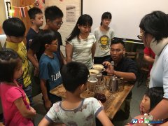 Experience Camp for baristas and bakers for the second-generation children of new residents in Taiwan