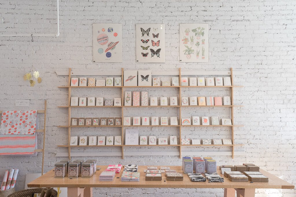 Butterflies on woods, rivers and flying paper: stationery cafes by the hills