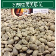Description of flavor and aroma of washed G1 coffee in Yejia Coffee Hoffee Co-operative Society