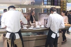 The first boutique coffee concept store in Asia opened in Taiwan is actually a capsule coffee machine.