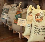 Coffee sacks are good for the environment