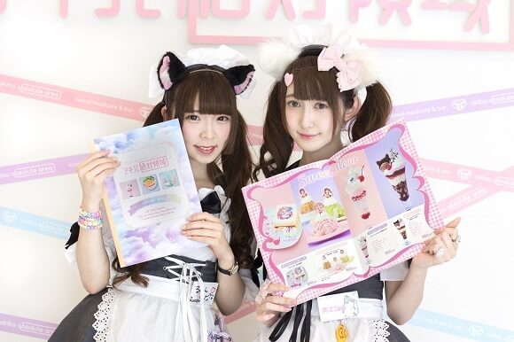 Akihabara popular maid cafe 