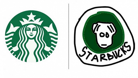 Starbucks fans, do you really remember what a Starbucks LOGO looks like?