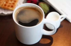Enjoy a cup of fine coffee in the etiquette of drinking coffee