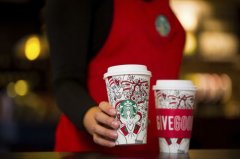 Starbucks launches new holiday coffee cups to give customers room for creativity
