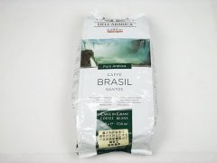 Italian coffee brand CORSINI BRASIL SANTOS Brazilian coffee beans open bag appreciation