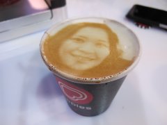 Where can I find a 3D coffee printer that can print faces? how much is it?